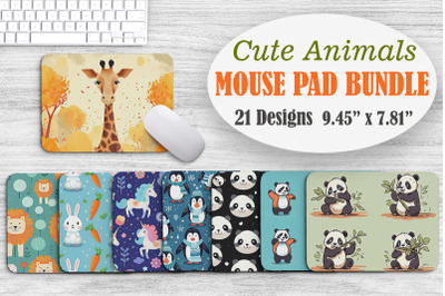 Cute&nbsp; Animals Mouse Pad Bundle