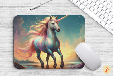 Mouse Pad Fairytale Unicorns