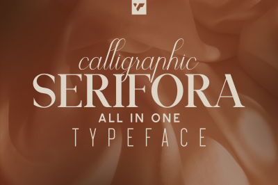 Serifora versatile typeface