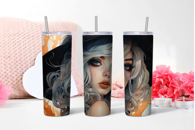 Anime Girl Tumbler Sublimation Tumbler Wrap