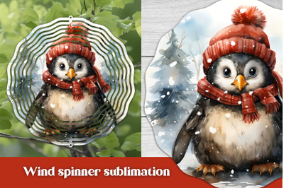 Christmas wind spinner PNG | Animals wind spinner