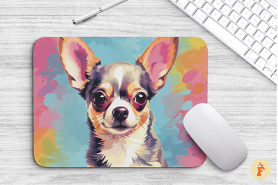 Mouse Pad Cute Chihuahua Dog