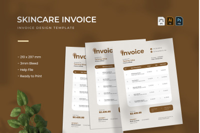 Skincare - Invoice