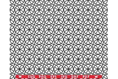 Seamless Pattern SVG, Ornament Shape