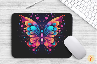 Mouse Pad Ultra Cute Butterfly