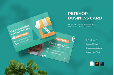 Petshop - Business Card