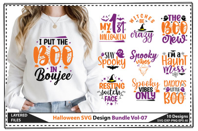Halloween SVG Design Bundle Vol-07