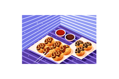 Takoyaki Illustration