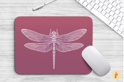 Mouse Pad Simplistic Dragonfly