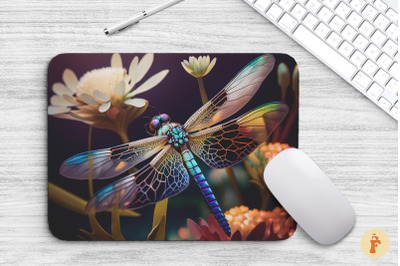 Mouse Pad Majestic Dragonfly