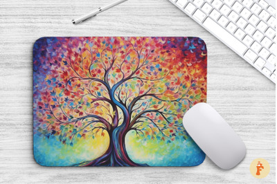 Mouse Pad Beautiful Tree Of Life