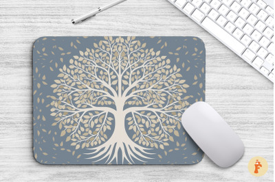 Mouse Pad Simple Tree Of Life