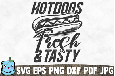 Hotdogs Fresh And Tasty