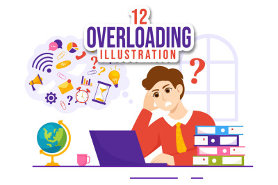 12 Overloading Business Illustration