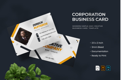 Corporation - Business Card