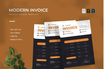 Modern - Invoice