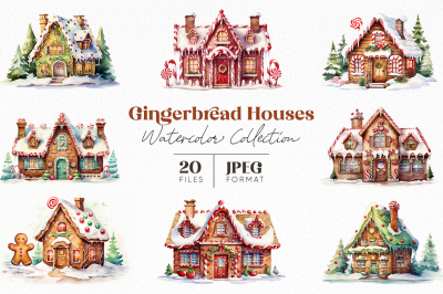 Christmas Gingerbread Houses