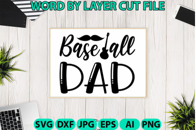 Baseball dad design