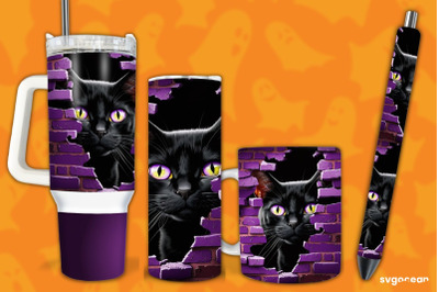 Halloween Black Cat Bundle