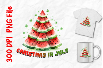 Watermelon Tree Christmas In July