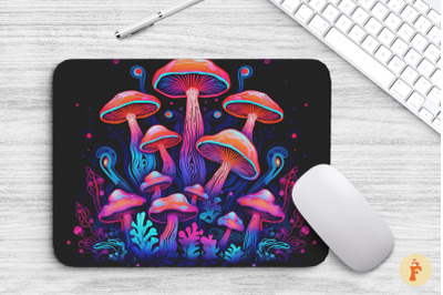 Mouse Pad Psychedelic Magic Mushrooms