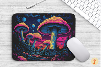 Mouse Pad Giant Mushrooms