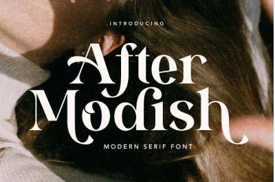 After Modish - Modern Serif