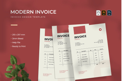 Modern - Invoice