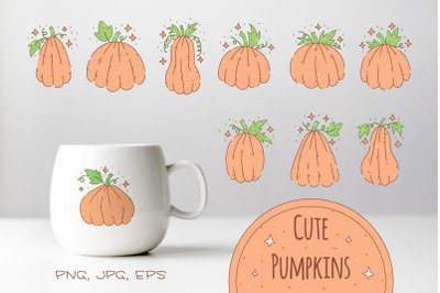 Cute Pumpkins Sublimation