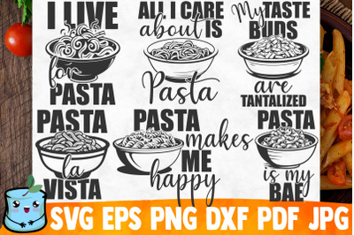 Pasta Lover SVG Bundle