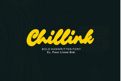 Chillink - Bold Brush Handwritten