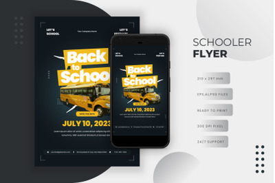 Schooler - Flyer