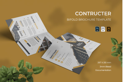 Contructer - Bifold Brochure