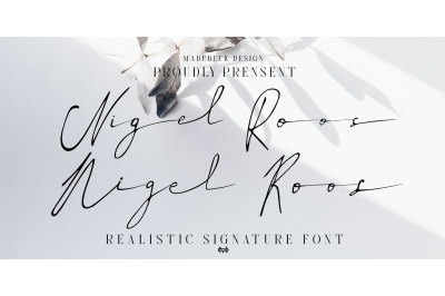 Nigel Roos Signature