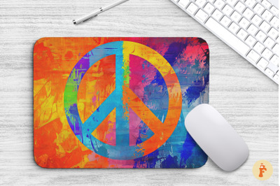 Mouse Pad Creative Peace Symbols