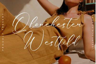 Qlouchester Westfild - Luxury Script Font