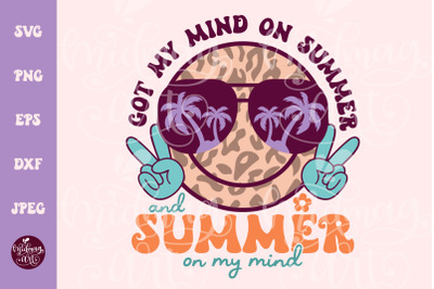 Got My Mind on Summer SVG PNG, Summer On My Mind Svg, Teacher SVG