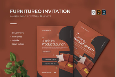 Furnitureo Launch - Event Invitation