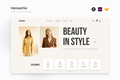 Versachic - Fashion E-Commerce Hero Image