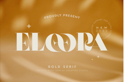 Eloora Bold Serif