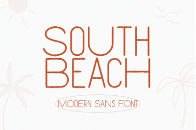 South Shore - Modern Sans Font