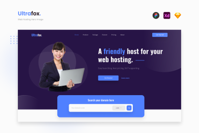 Ultrafox - Simple Web Hosting Hero Image