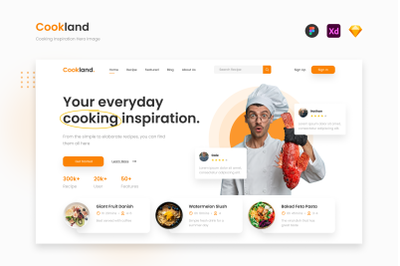 Cookland - Orange Slush Cooking Inspiration Hero Image