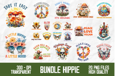 Trippy Hippie Bundle Design