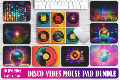 Disco Vibes Mouse Pad Bundle