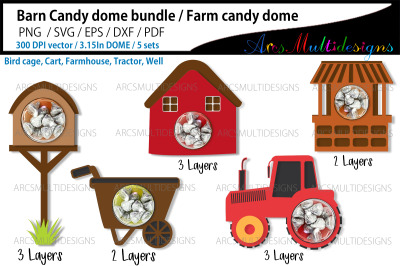 Barn candy dome svg bundle
