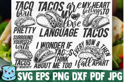 Tacos SVG Bundle