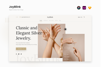 JoyBlink - Classy and Elegant Jewelry Hero Image