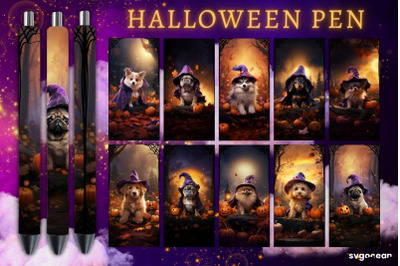 Halloween Dogs Pen Wrap Bundle | Sublimation