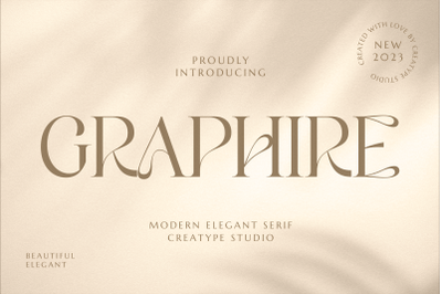 Graphire Modern Elegant Serif